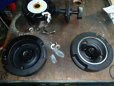 発充電装置　取付