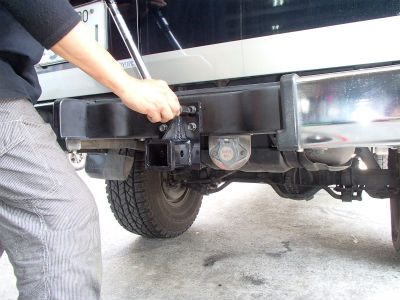 ヒッチレシーバー取付