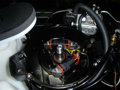 発充電装置　取付