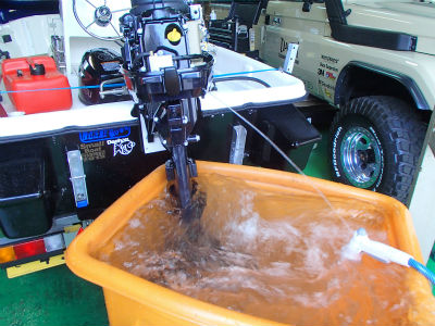 整備後の試運転