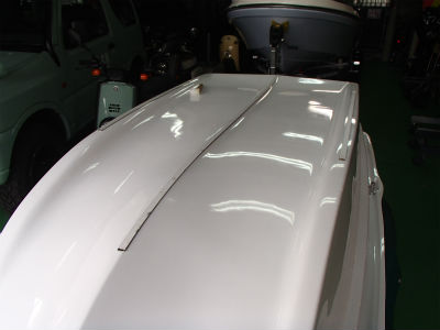 キール保護バンド　取付