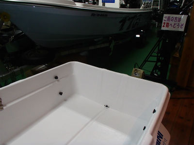 トランサムパッド取付