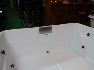 トランサムパッド取付