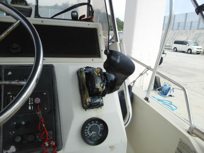 リモコンケーブル交換