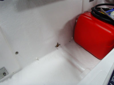 ビルジポンプ取り付け