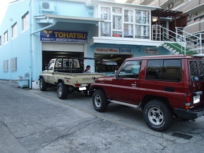 ランクル君たち