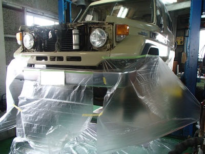 塩害ガード施工