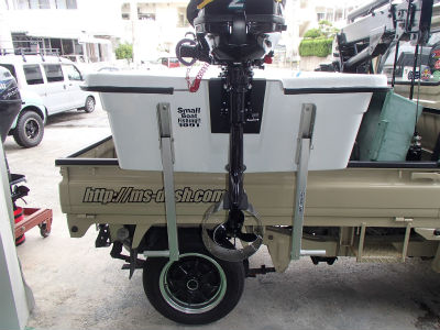 トランサムドーリー取付