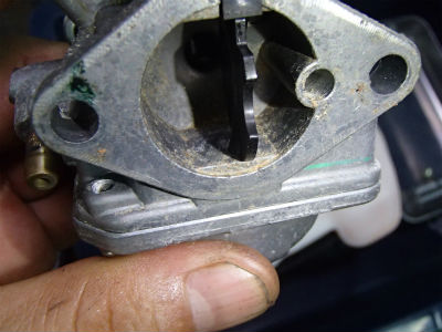 キャブレター確認