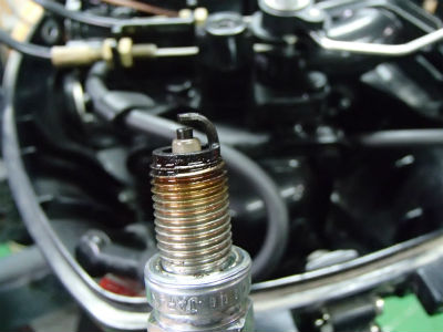 スパークプラグ確認