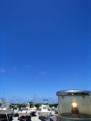 航海灯　点検・整備