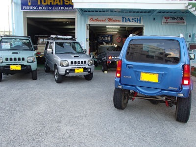 ジムニー君たち