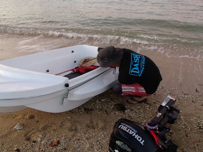 サイドフロート取付