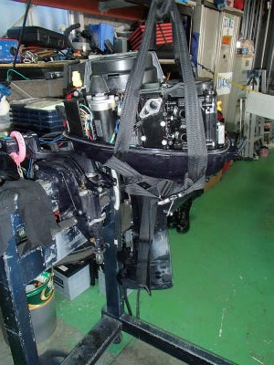 ９．８馬力　点検