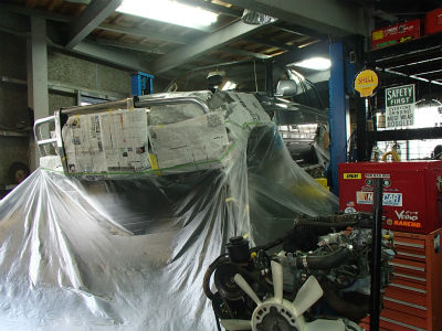 塩害ガード施工