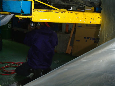 塩害ガード施工