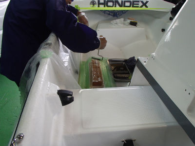 ステアリングボックス固定