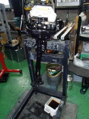 2馬力　オイル交換