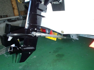 トランサムセーバー取付