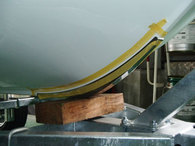 キールガード取付