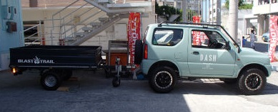 ジムニー並べて