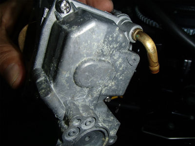 キャブレター確認