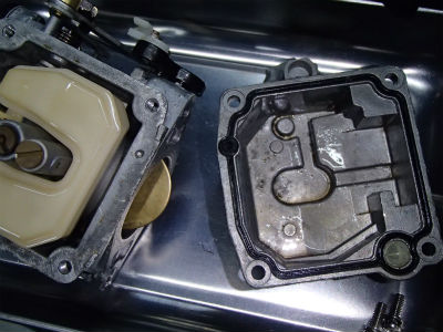 キャブレター確認