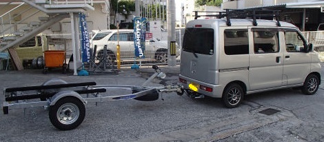 トレーラー納車