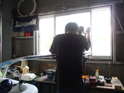 航海灯など取付