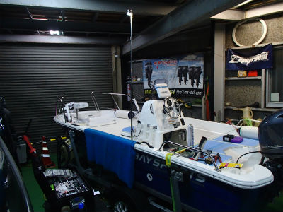 航海灯など取付