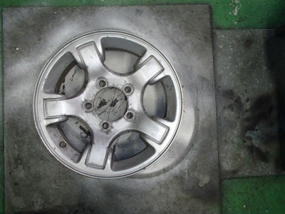 ホイール　塗装