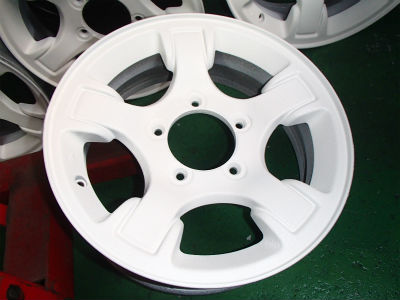 ホイール　塗装