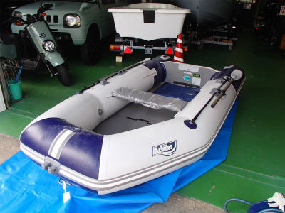 アキレスボート　納艇