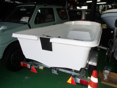 トランサムドーリー取付