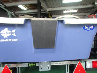 トランサムドーリー取付