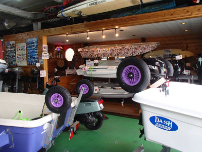 トランサムドーリー取付