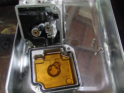 キャブレター内　確認