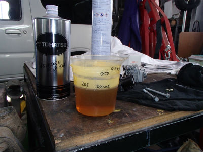 エンジンオイル交換