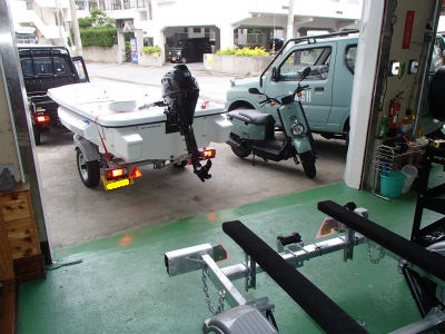 9.8馬力　初回点検