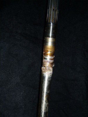 オイルなど付着