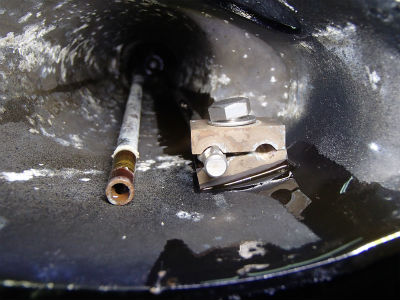 オイルが垂れてくる