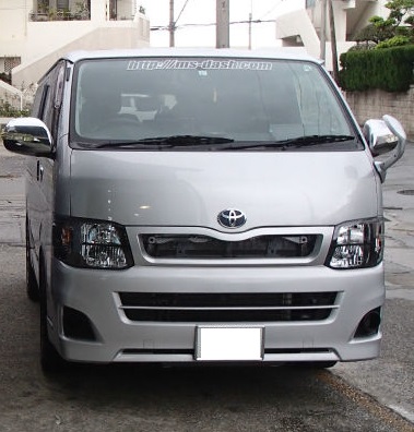 ハイエース　フェイスチェンジ