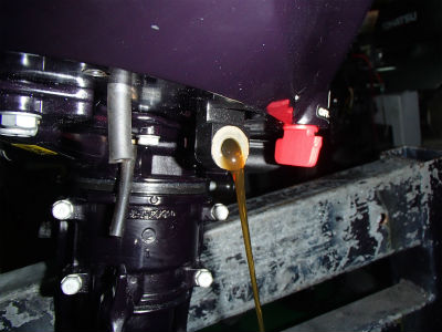 エンジンオイル交換