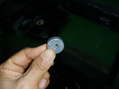 アノード磨きました