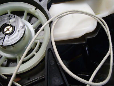 スターターロープ点検