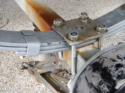 トレーラー部品交換