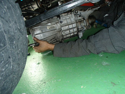 ジムニーJB23　整備