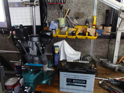 チルトモーター修理