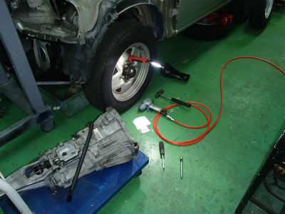 ジムニーJB23　整備