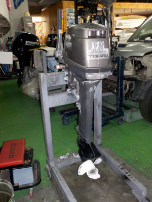 ブラケット破損整備